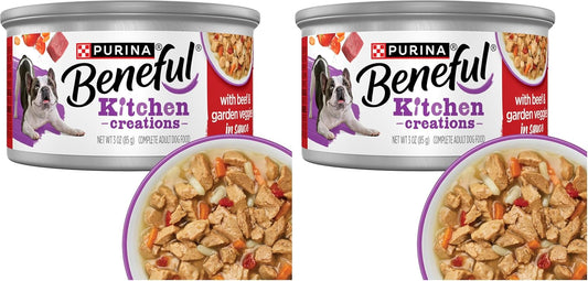 Beneful Purina Kitchen Creations - Alimento húmedo para perros con...