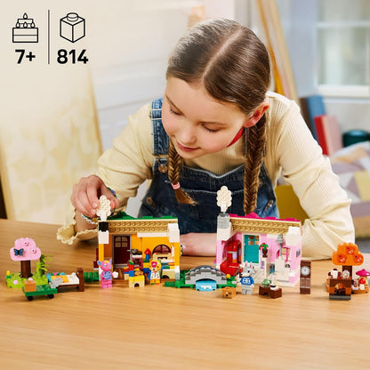LEGO Animal Crossing Creative Houses: Seasons of Fun - Juego de simulación para niñas y niños, a partir de 7 años, crea 2 casas con 1 juego de bloques de construcción para niños, idea de regalo para
