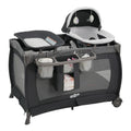 Pamo Babe Pack and Play 4 en 1 - Corral para bebés con moisés y cam...