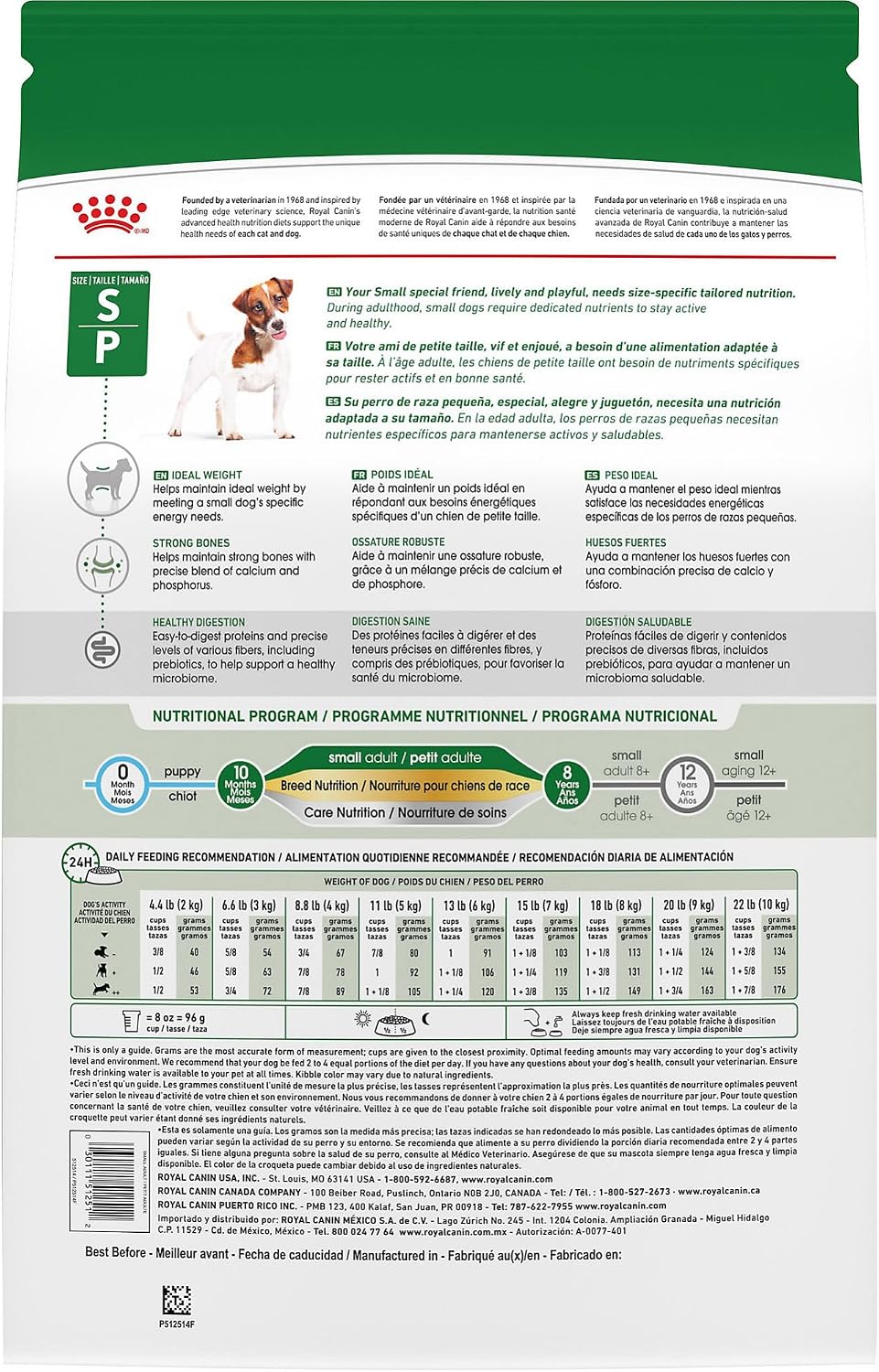 Royal Canin Size Health Nutrition - Alimento seco para perros de ra...
