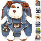 Mochila para niños pequeños Naturally KIDS con. Juguete de peluche...