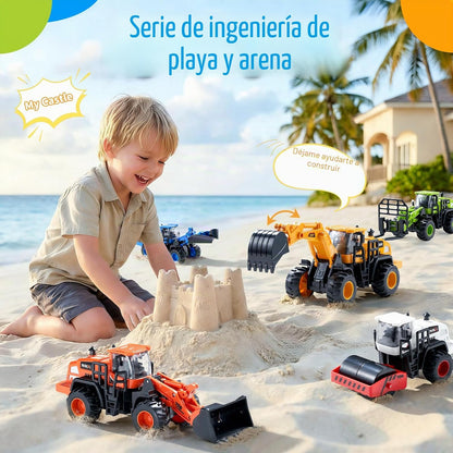 Dimoarch Juguetes de camiones de construcción para niños pequeños |...