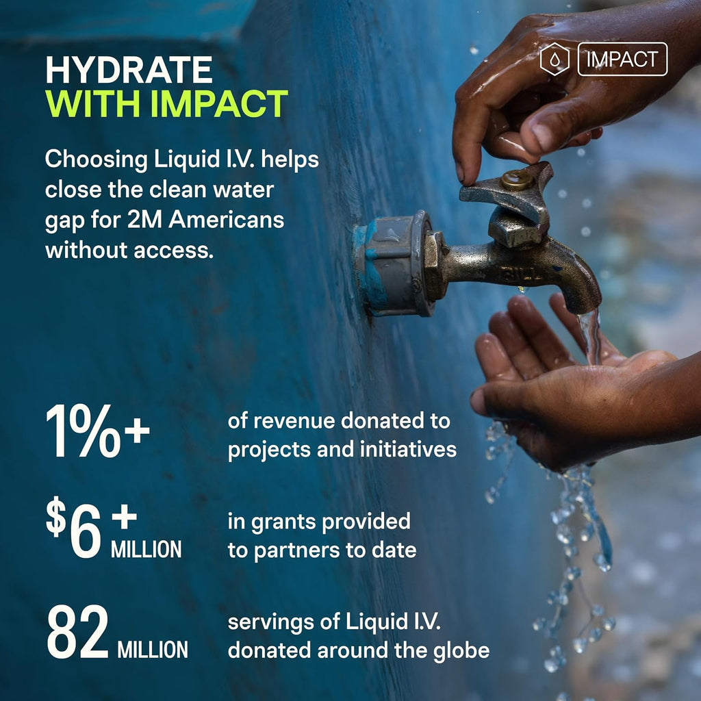 Liquid I.V. Hidratación + electrolitos inmunológicos, mezcla de bay...