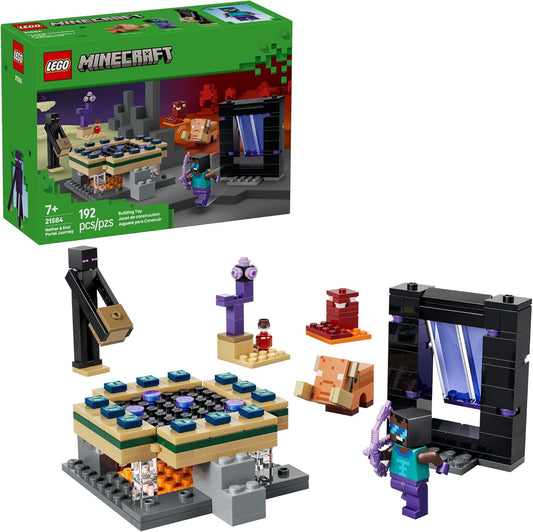 LEGO Minecraft Nether End Portal Journey - Juguete de