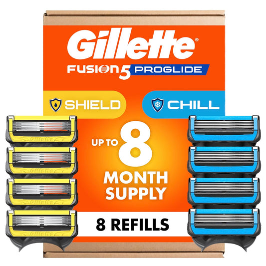 Gillette Recambios de cuchillas de afeitar para hombres, 4 cartucho...