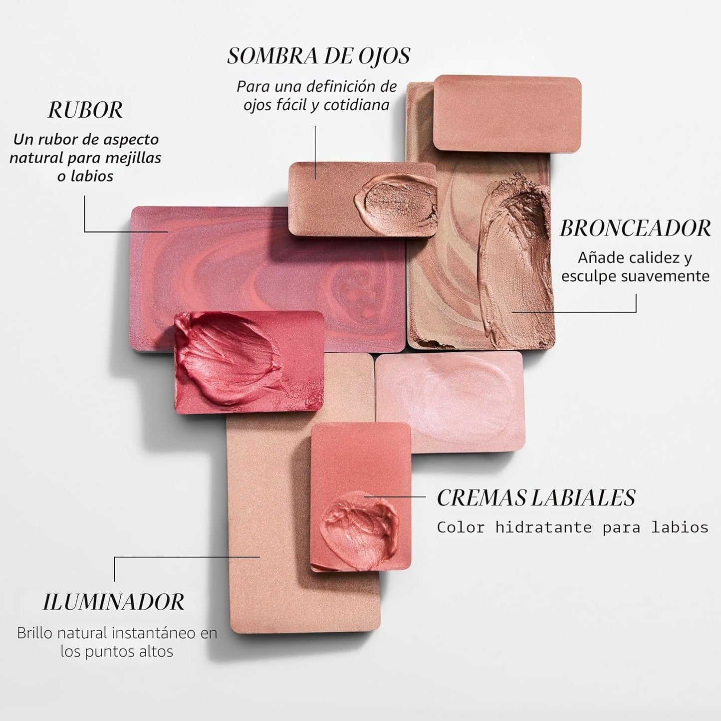 LAURA GELLER - Paleta de crema para rostro completo, lo mejor de la mejor, paleta de crema todo en uno para rostro, ojos y labios, maquillaje mezclable e hidratante hecho para pieles maduras