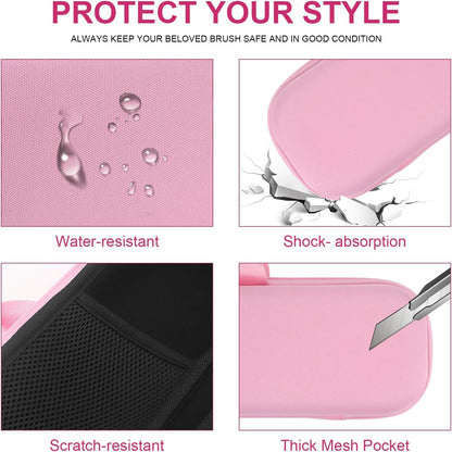 Buwico Estuche rígido de viaje para plancha de pelo Dyson Airstrait...