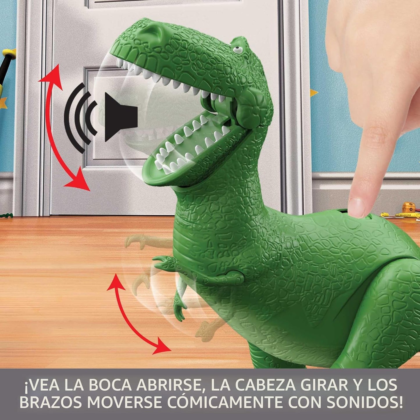 Mattel Disney y Pixar Toy Story Figura de Acción de Dinosaurio que...