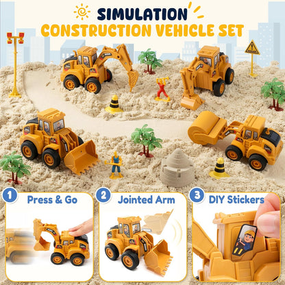 Billeeit Kit de construcción de arena con caja de arena plegable de...