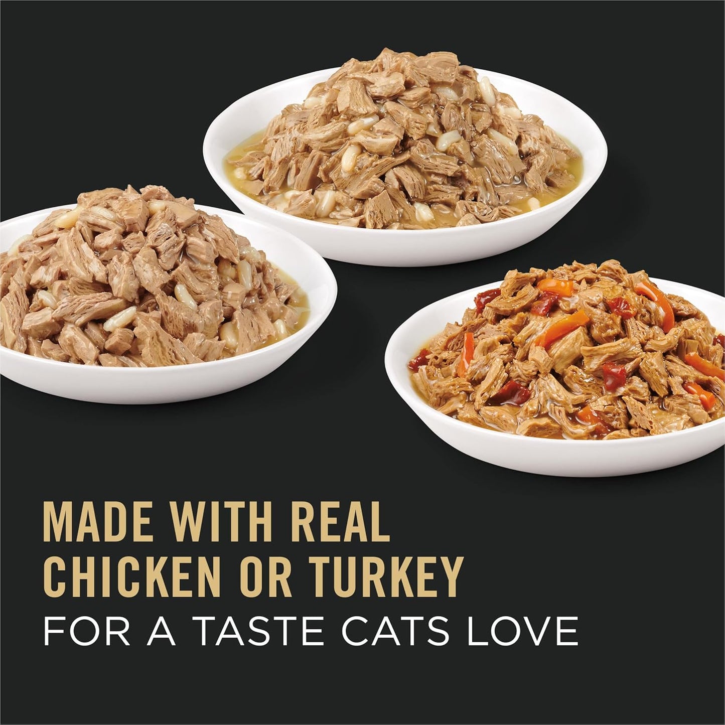 Purina Pro Plan Gravy, paquete variado de alimentos húmedos para ga...