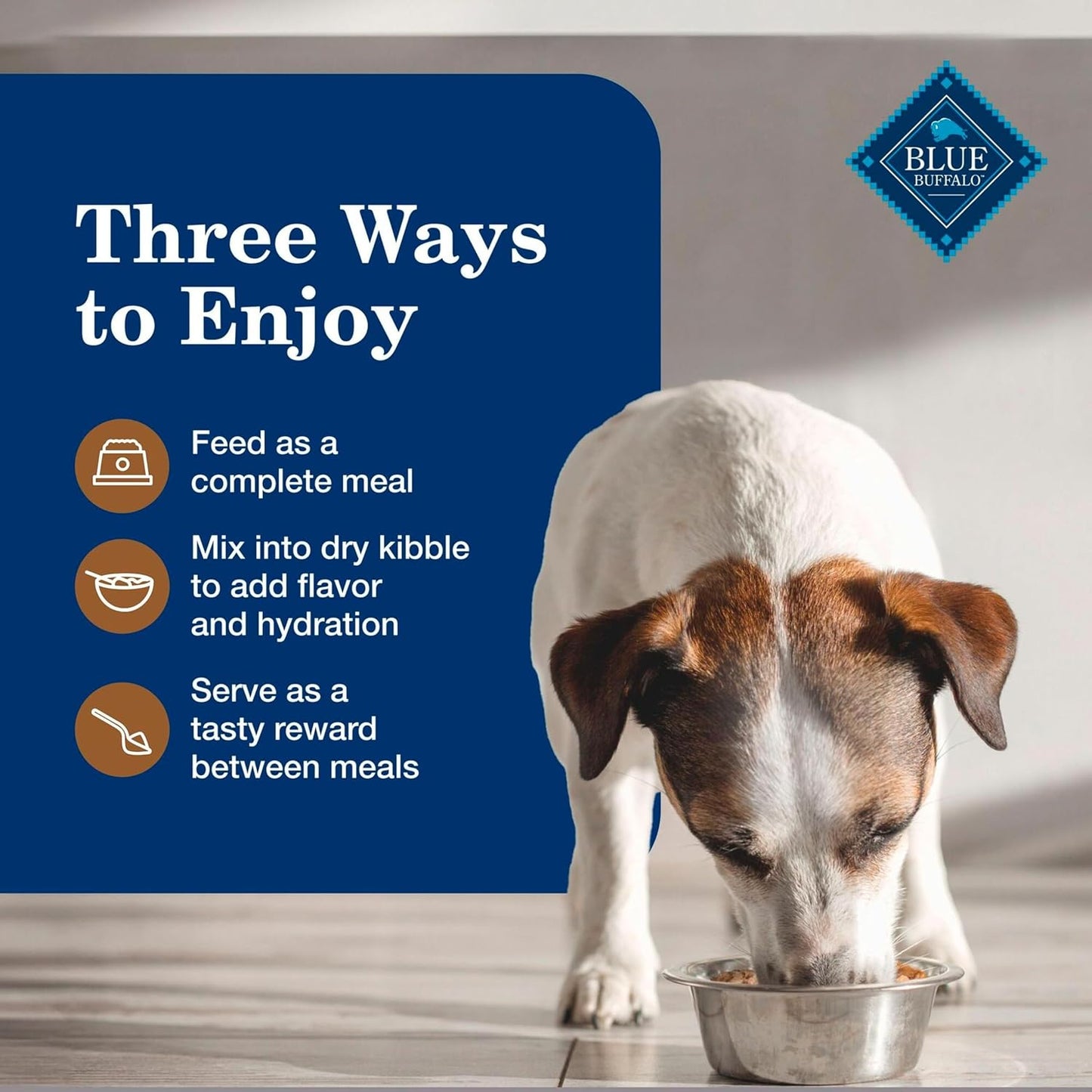 Blue Buffalo Homestyle Recipe - Comida húmeda para perros senior 7+...