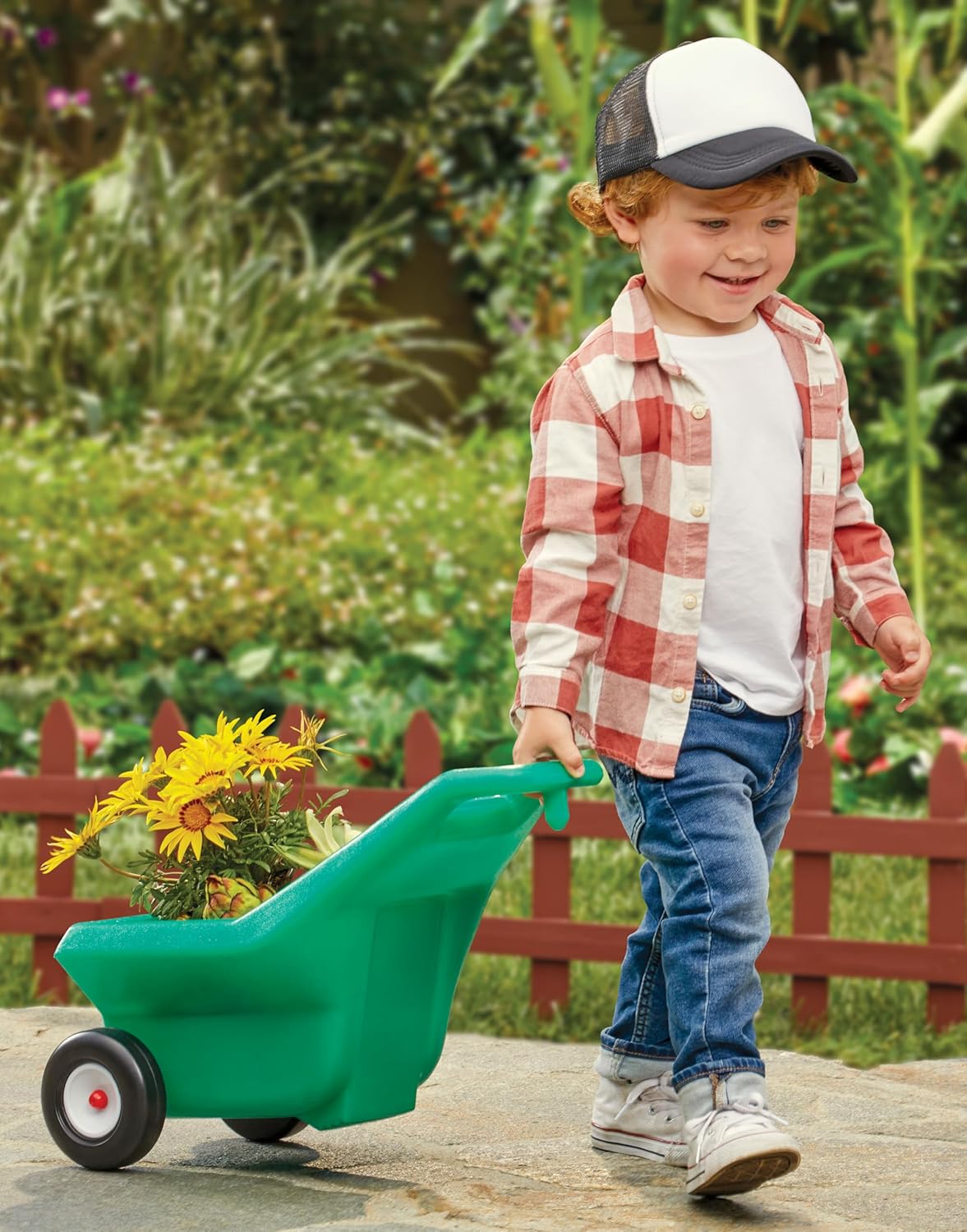 Little Tikes Tractor y carrito, correpasillos, para niños y niñas de 1 a 5 años