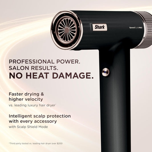 Shark SpeedStyle Pro Sistema de Secador de Pelo Profesional de Alta...
