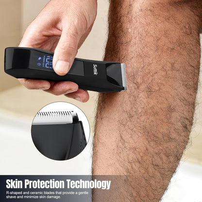 Recortador corporal y de testículos Manscape para hombres, recortad...