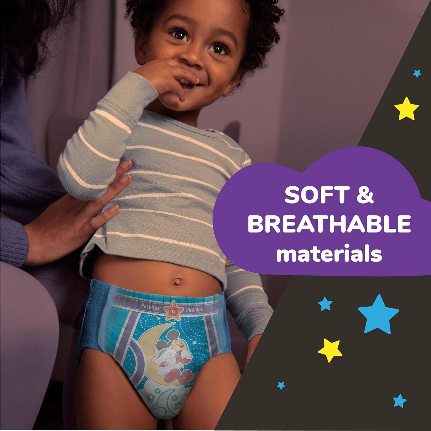 Pull-Ups Pantalones de entrenamiento nocturno para niños, talla 4T-...