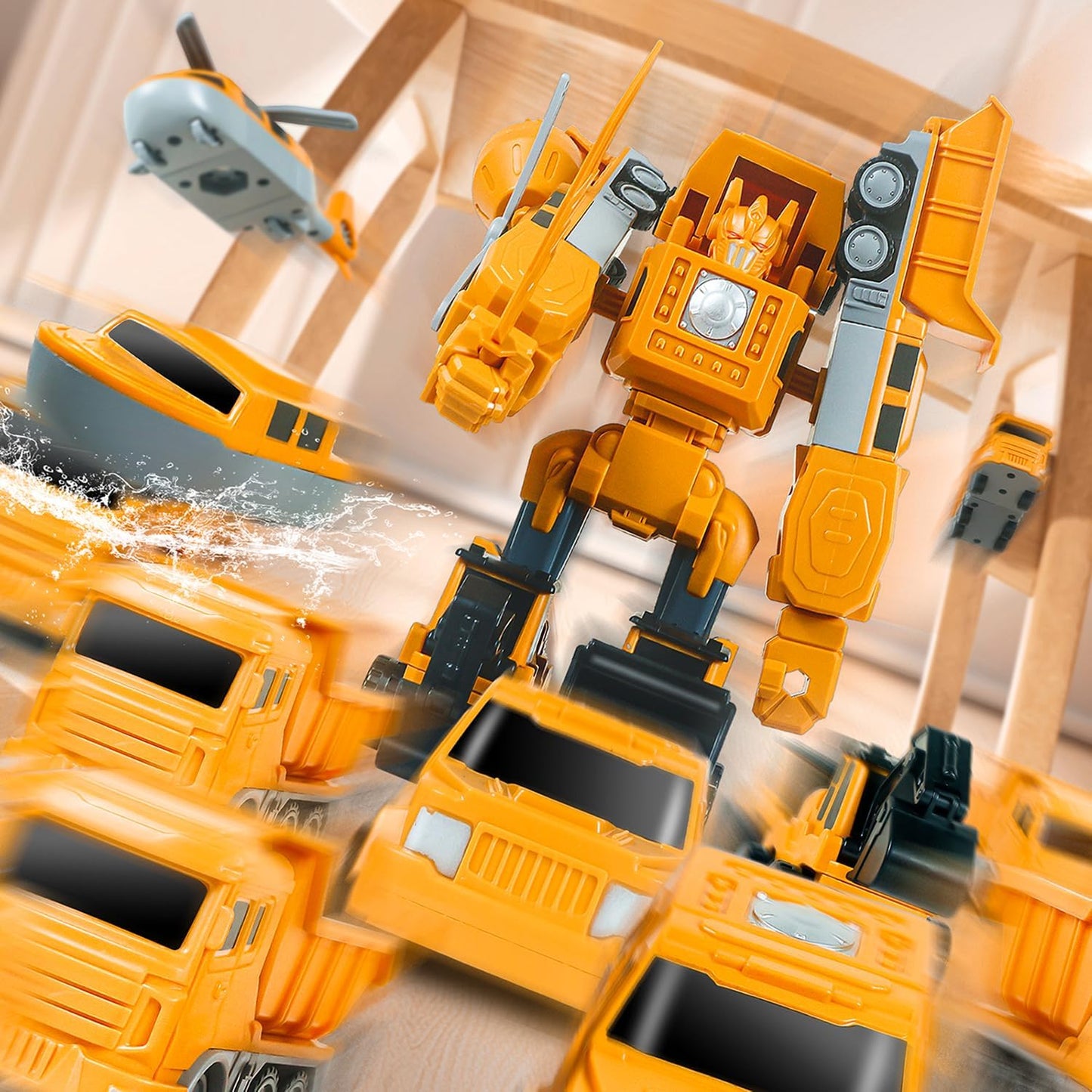 35 PCS Transformación Magnética Ingeniería Robot Car Set Juguetes |...
