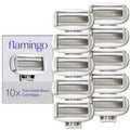 Flamingo Cartuchos de repuesto originales para mujer, 10 unidades (...