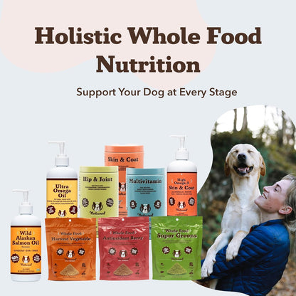Natural Dog Company Fórmula de aceite de salmón de Alaska con Omega...