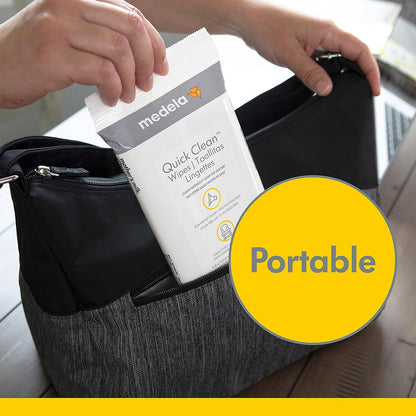 Medela Toallitas de limpieza rápida para la limpieza sobre la march...