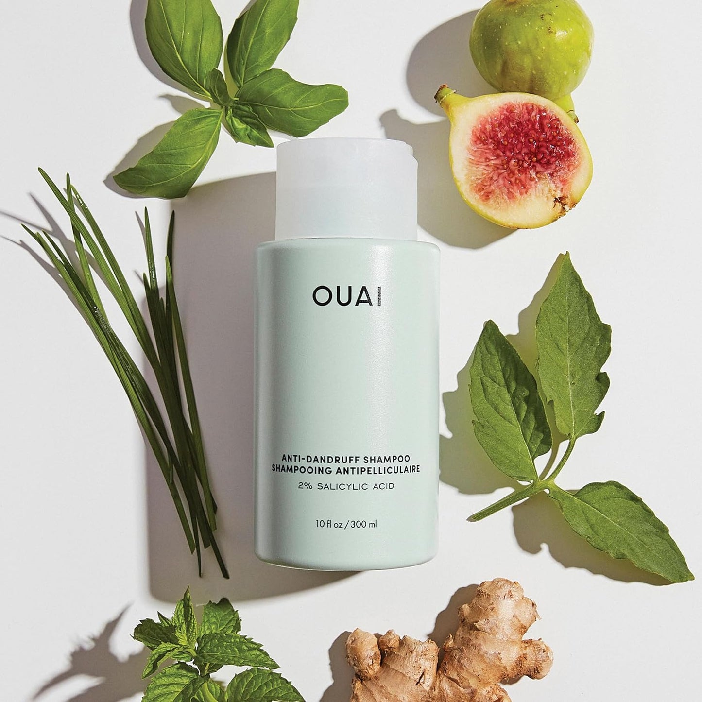 OUAI Champú anticaspa - Champú calmante de ácido salicílico para cu...