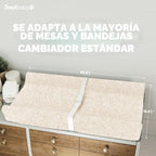 Jool Baby Serenity Almohadilla de Cambio Suave + Funda Lavable, Ant...