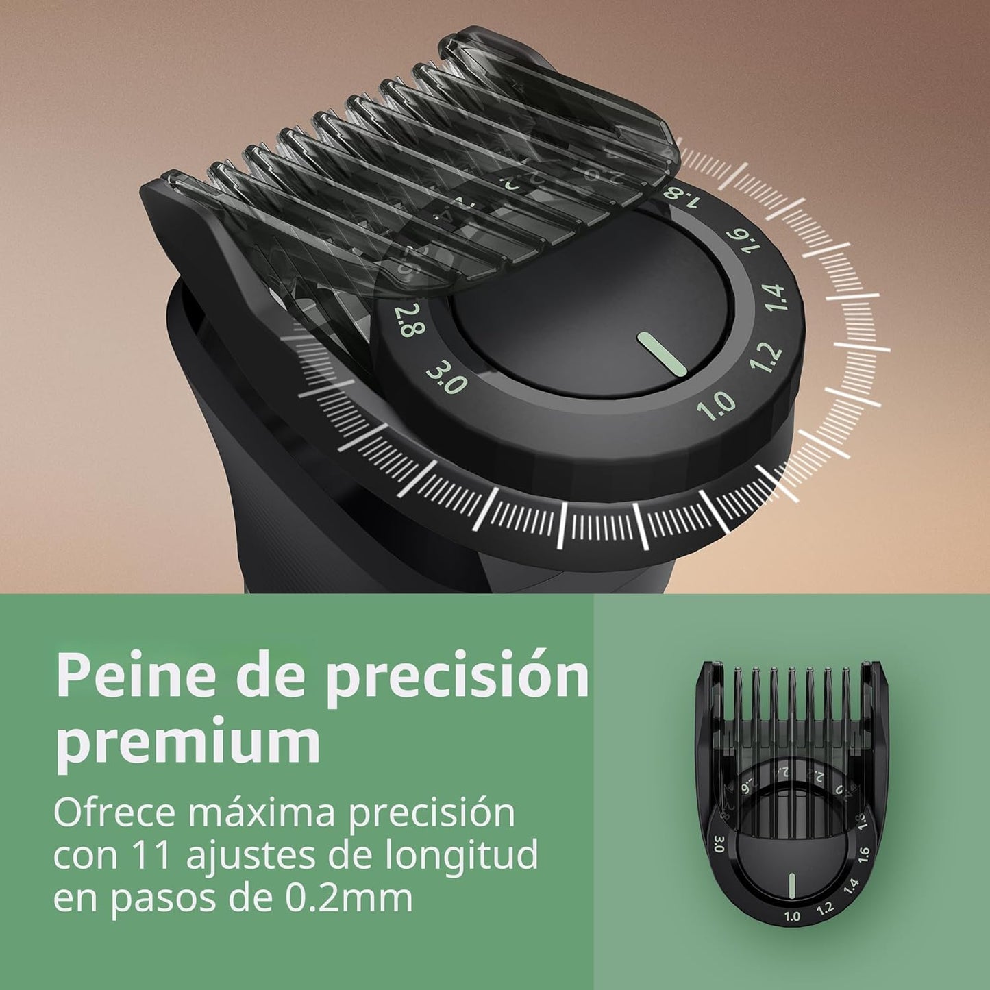 Norelco Philips All-in-One Serie 9000 Recortador de 23 Piezas - Afe...
