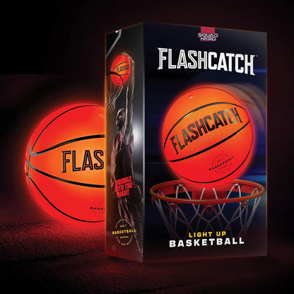 Balón de Baloncesto Iluminado - Resplandeciente en la Oscuridad - Accesorios de Equipo Deportivo Regalos para Niños de 8-15+ Años - Ideas de Regalo de Cumpleaños para Adolescentes