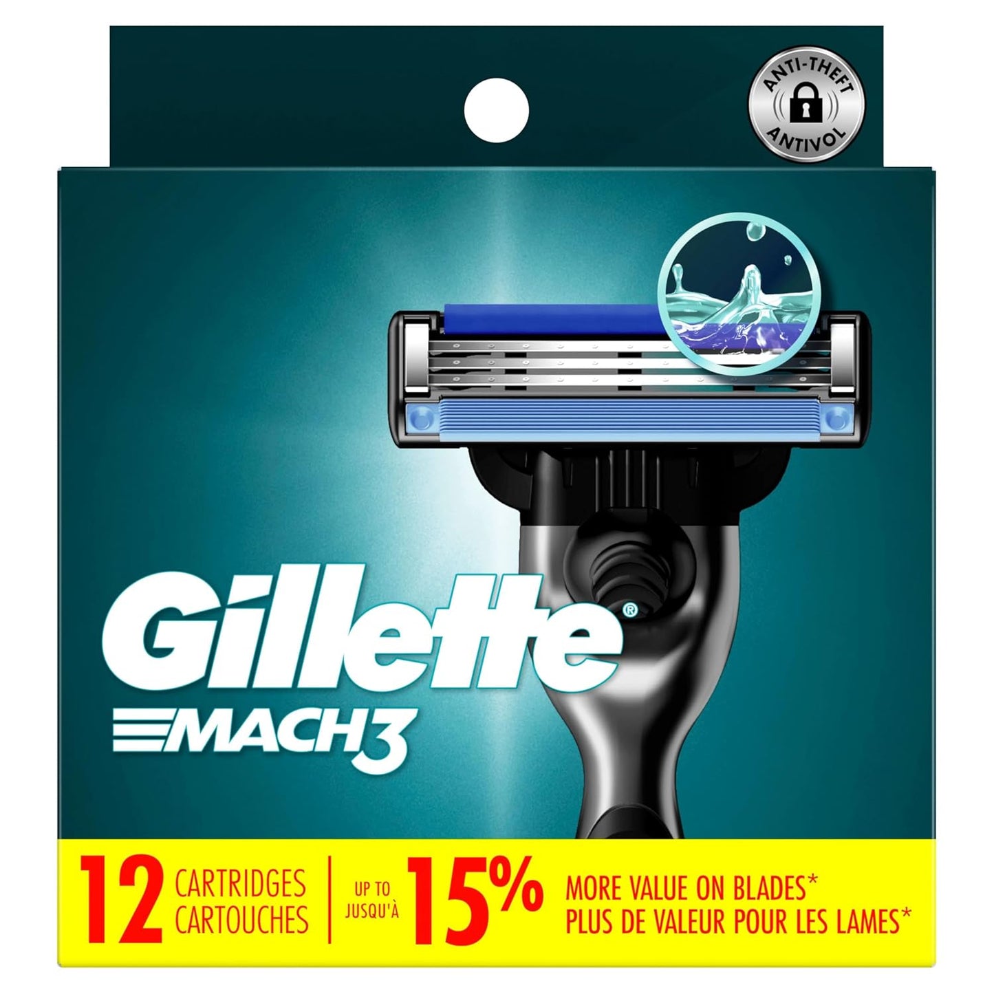 Gillette Mach3 - Recambios de maquinilla de afeitar para hombres, 1...