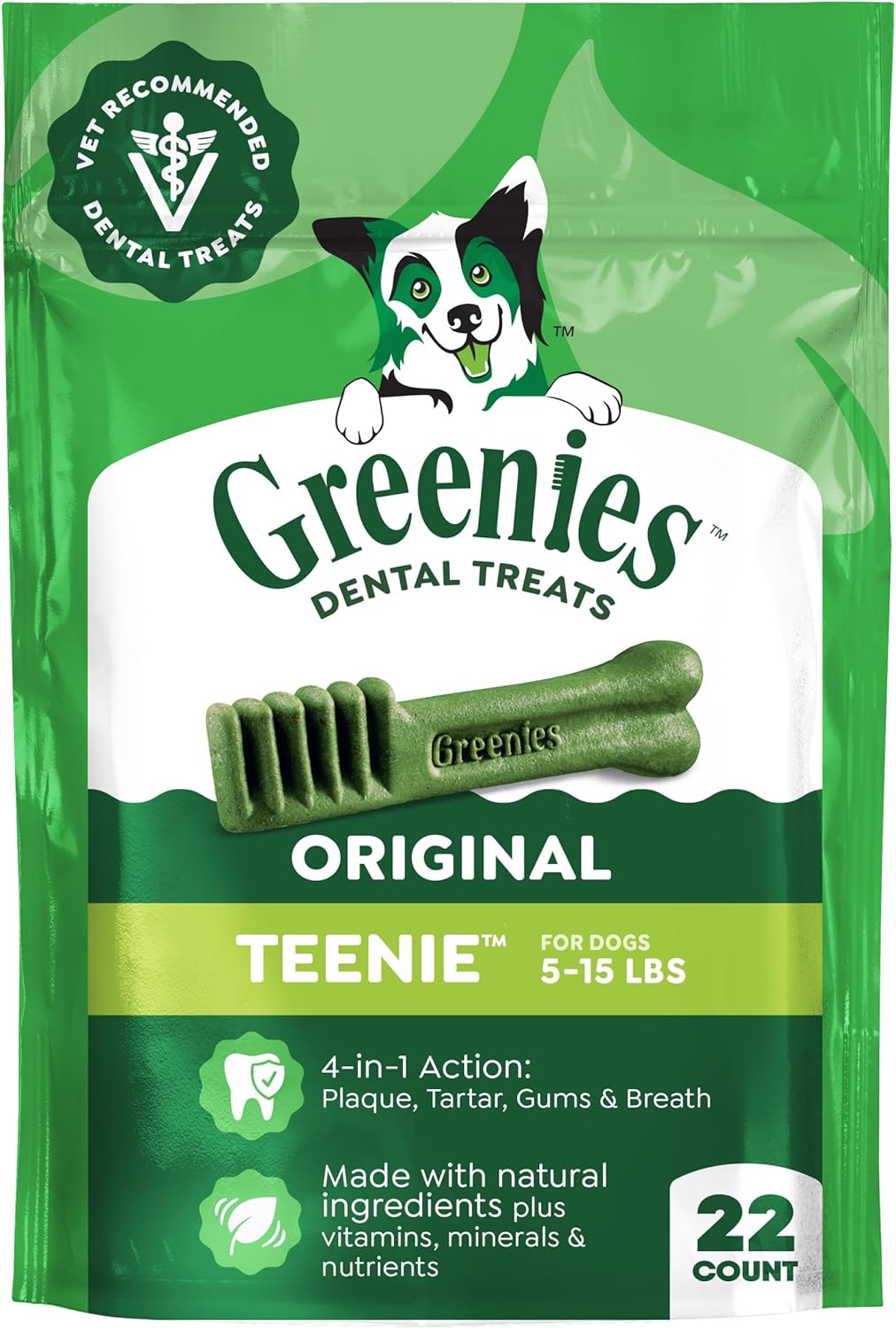 Greenies - Golosinas dentales naturales para perros recomendadas po...