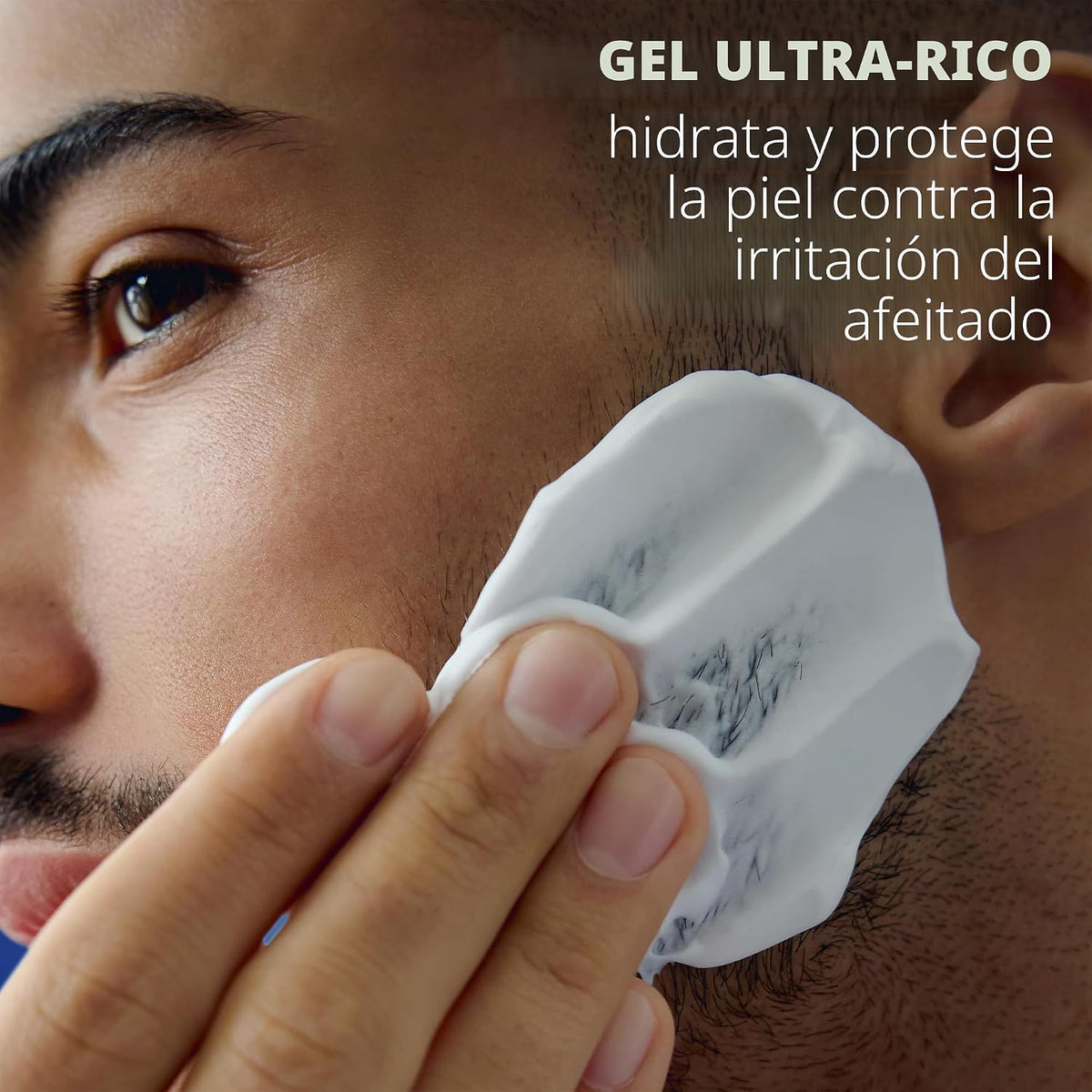 NIVEA MEN Gel de afeitado de hidratación máxima con aloe vera y pro...