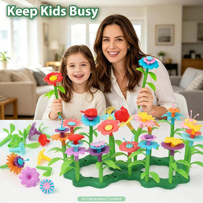 IQKidz Juguetes para niñas de 2 a 4 años de edad, construcción de j...