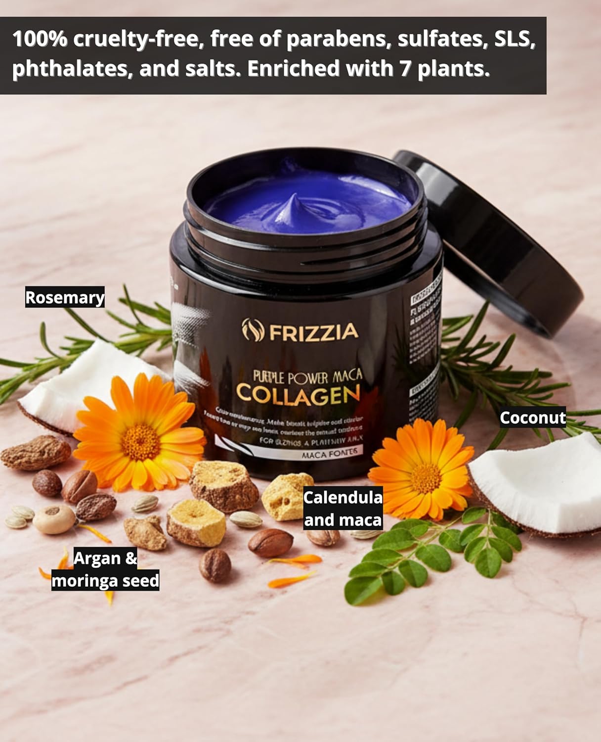 Frizzia Mascarilla capilar ULTRA Colágeno, FÁCIL de usar. Con aceit...