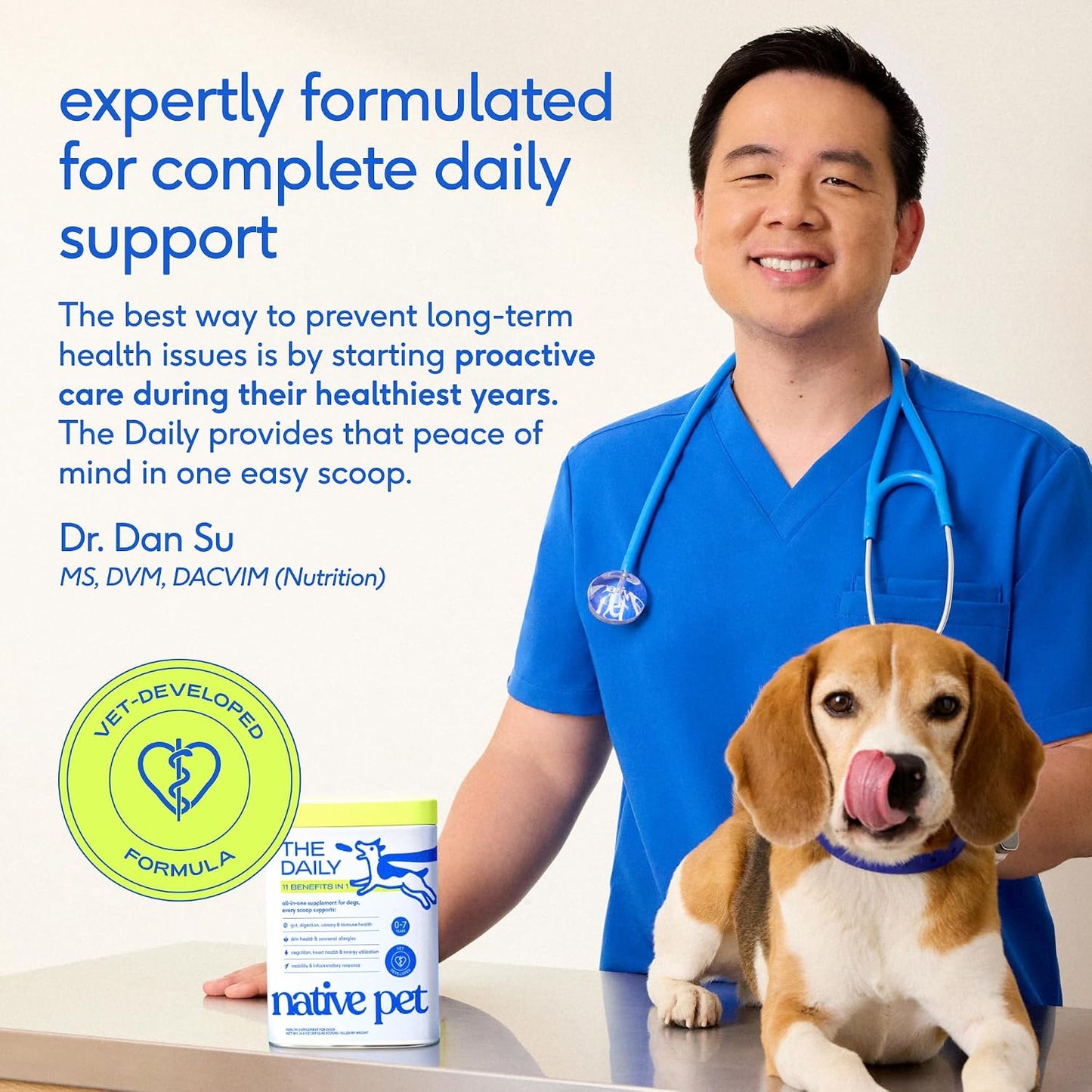 Native Pet Vitaminas y Suplementos para Perros - Polvo de Vitaminas...
