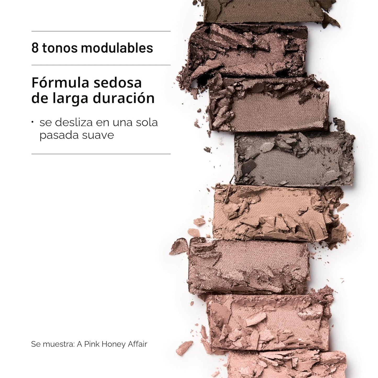 Clinique All About Shadow Paleta de Sombra de Ojos, 8 Tonos Sedosos...