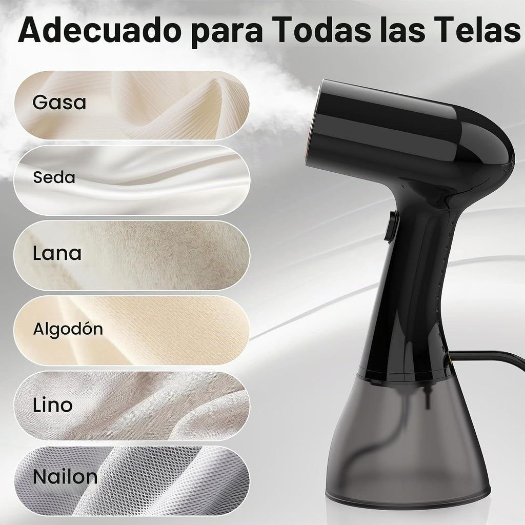 GS01 Vaporizador de ropa de mano, tanque de agua grande de 13.5 fl...