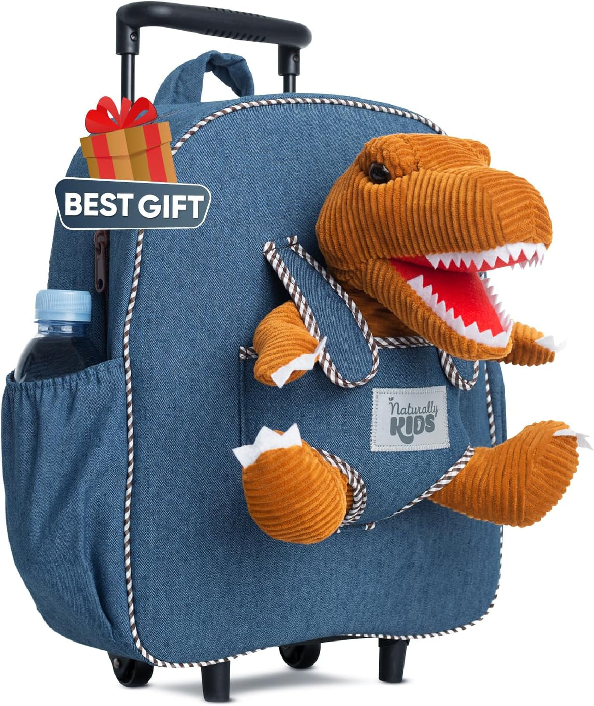 Naturally KIDS Maleta para niños pequeños con. Juguete de dinosauri...