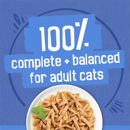 Purina Friskies - Paquete variado de alimentos húmedos para gatos,...