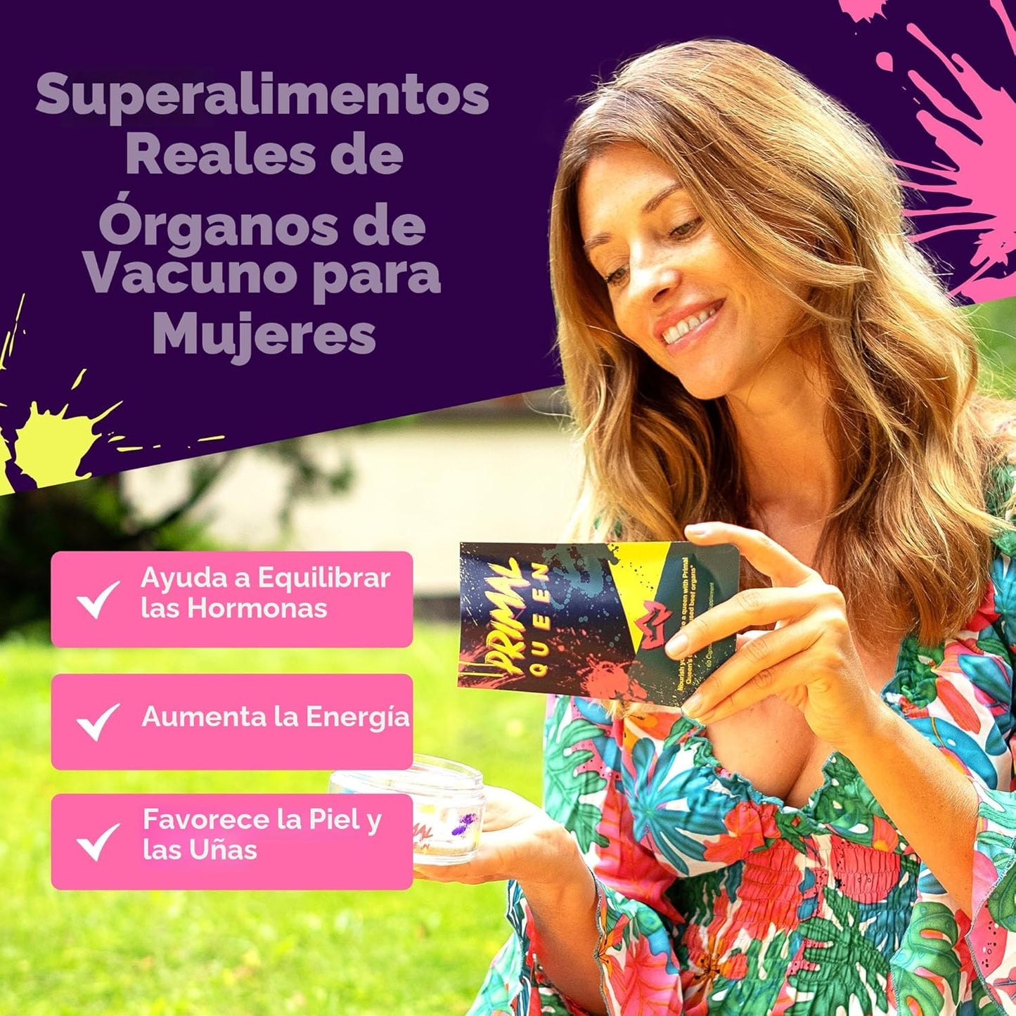 Primal Queen Suplemento de Superalimento de Órganos de Res Optimiza...