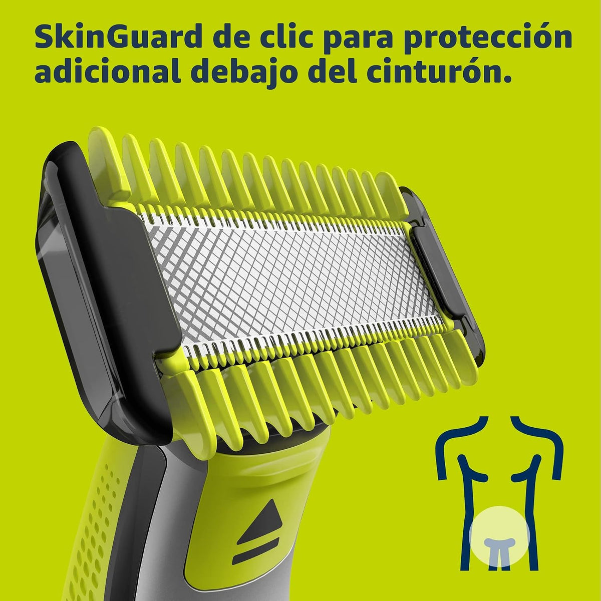 Philips Norelco Cortadora y afeitadora eléctrica OneBlade híbrida,...