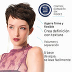 REUZEL Pomada de fibra, firme y flexible durante todo el día, estil...