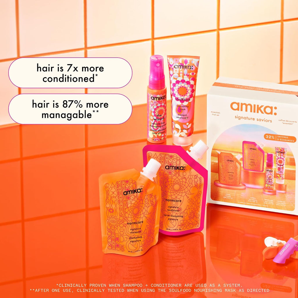 Set de prueba esencial amika Signature Saviors