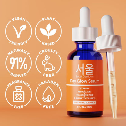 Korean Skin Care K Beauty - Sérum de ácido hialurónico 20% vitamina...