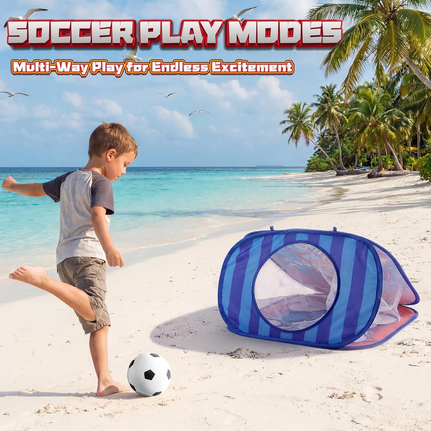 Bean Bag Toss Game for Kids - Cornhole Board Outdoor Toys for Toddl...