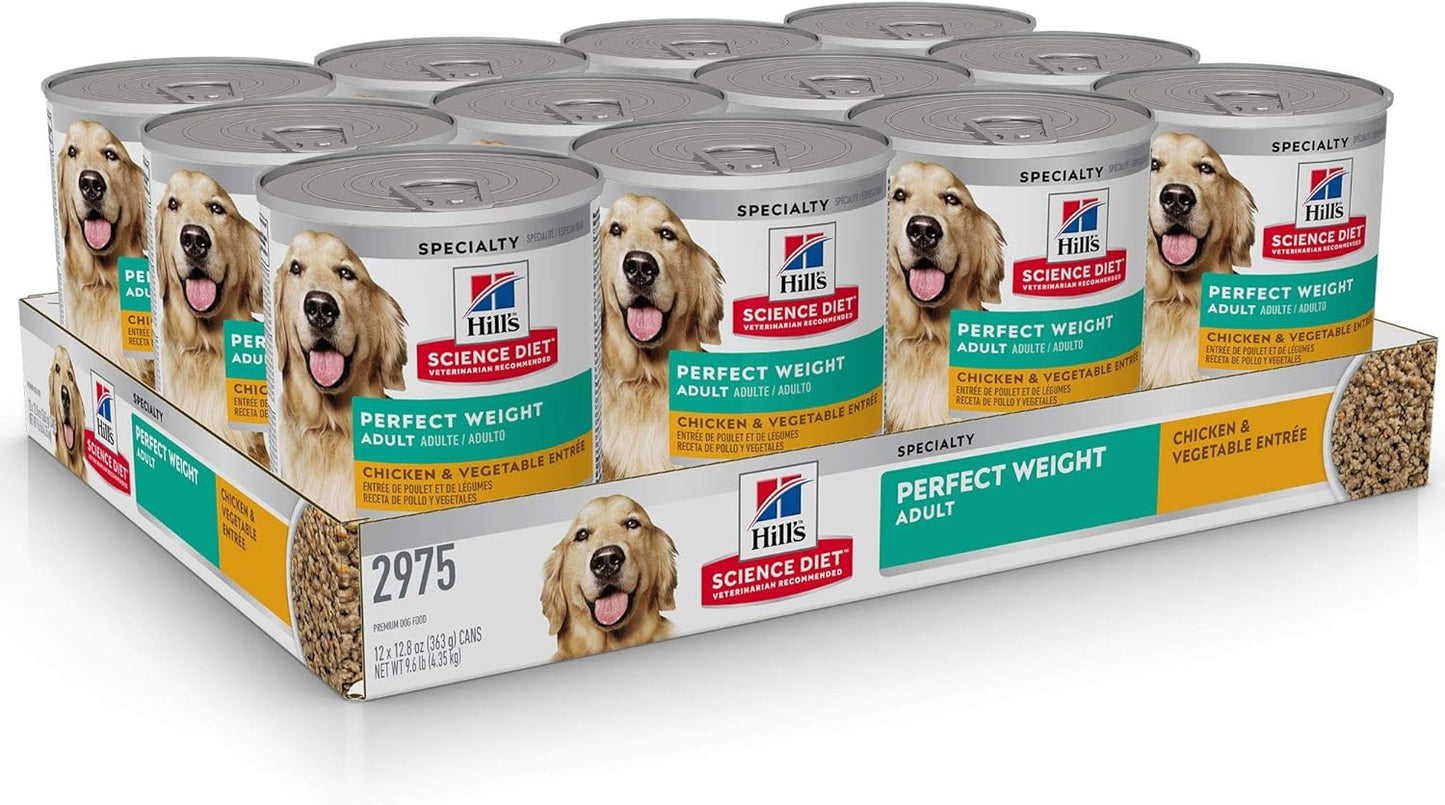 Hill's Science Diet Alimento húmedo para perros adultos con pes...