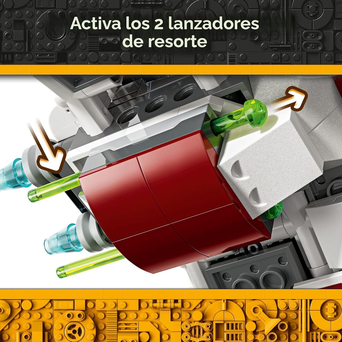 LEGO Star Wars: The Clone Wars Ahsoka's Jedi Interceptor Juguete de construcción de nave espacial – Juguete de Star Wars para niños y niñas, a partir de 8 años – Idea de regalo para cumpleaños – 75401