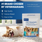 Virbac C.E.T. Enzymatic - Masticables de higiene oral para perros,...