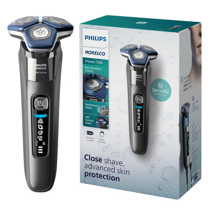 Philips Norelco Shaver 7200 - Afeitadora eléctrica recargable en se...