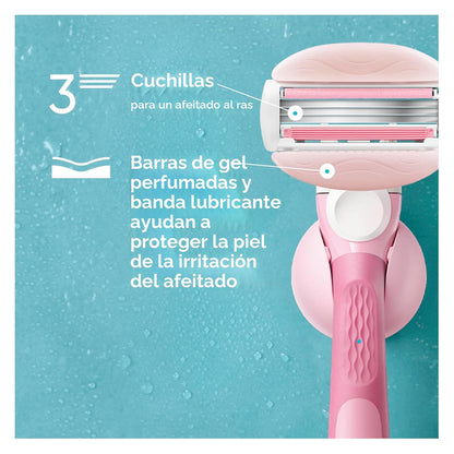 Venus ComfortGlide White Tea - Cuchillas de afeitar para mujer, con...