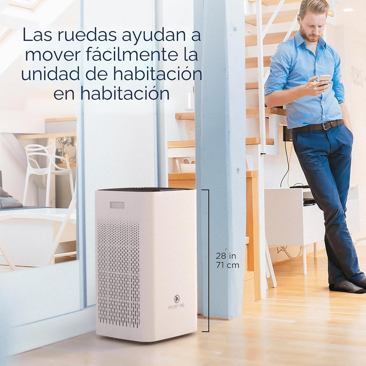 Medify MA-112 Purificador de aire V3.0 con filtro HEPA | 5,948 pies...