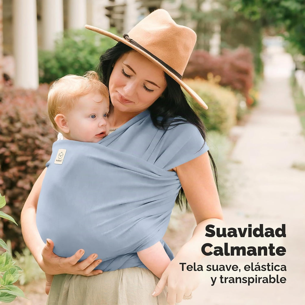 KeaBabies Fular Portabebés - Canguro de bebé todo en 1 original, po...